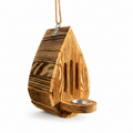 Butterfly House — Teardrop Design, Natural Wood
